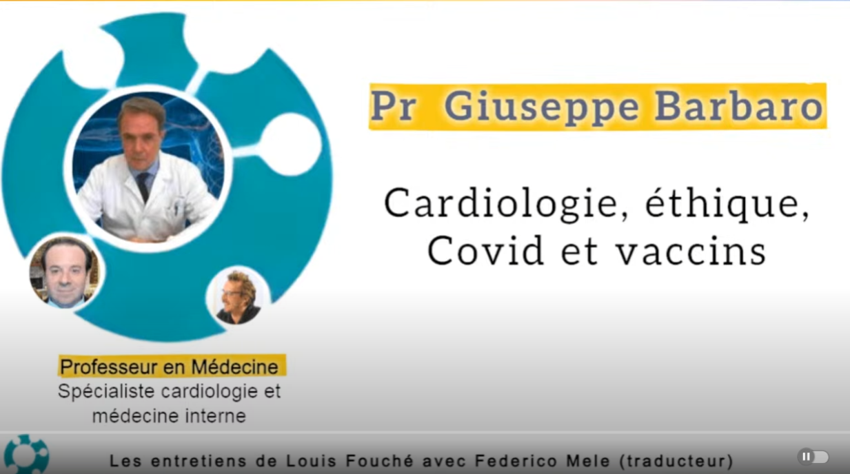 Entretien avec Pr Barbaro, cardiologue par Louis Fouché et Federico Mele
